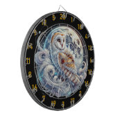 Night Owls en Dart-doelen Dartbord (Voorkant Links)