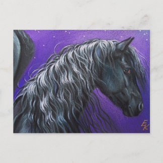 Night Pegasus Briefkaart