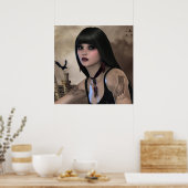 Night Raven poster (Keuken)