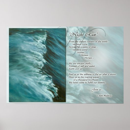 Night run Inspiration Poster (Voorkant)