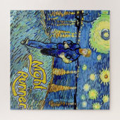 Night Runner Sterrennacht Legpuzzel (Horizontaal)