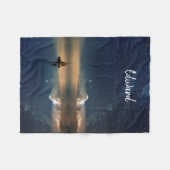 Night Sailing Fleece Deken (Voorkant (Horizontaal))