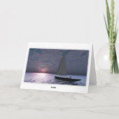 Night Sailing Kaart (Achterkant)