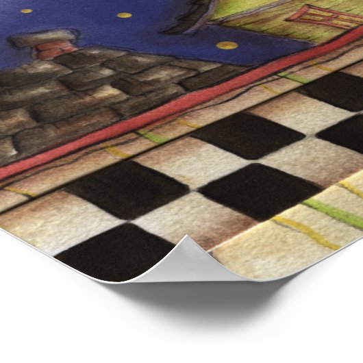 Night Sheep - Poster (Coin)