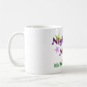 Night Shift Nurse Zurse NOT FOR SISSIES Koffiemok (Links)
