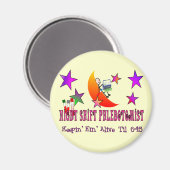 NIght Shift Phlebotomist T-Shirts en Gifts Magneet (Voorkant / Achterkant)