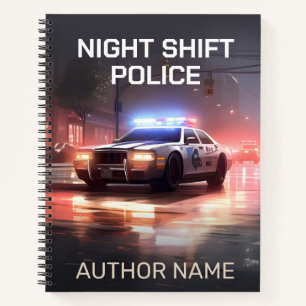 Night Shift Politie Boek Hoesje Inspiratie Notitie