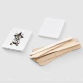 Night Shift Ready Pooch Een Spooky Verpleegkundige Handwaaier (Niet-gemonteerd)