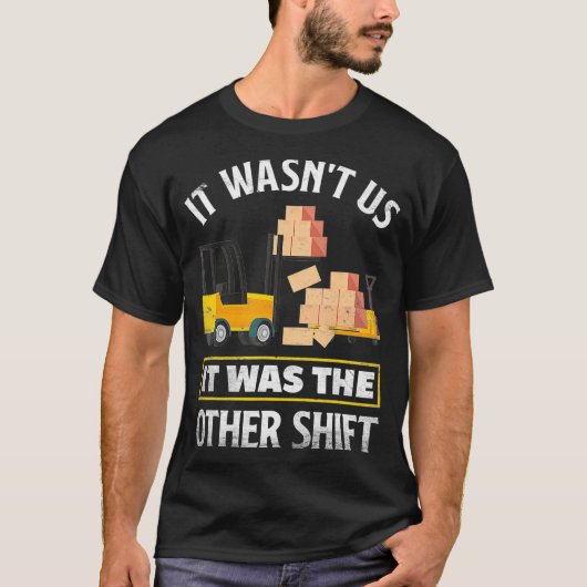 Night Shift Worker Overnight Shift Funny Shift Wor T-shirt (Voorkant)