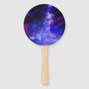 Night Sky Blue Sapphire Set Fans Handwaaier