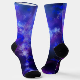 Night Sky Blue Sapphire Sustainable Crew Sock Sokken