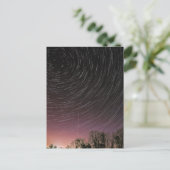 Night Sky Briefkaart (Staand voorkant)