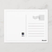 "Night Sky" Briefkaart (Achterkant)