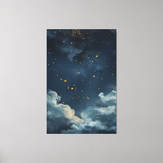 Night Sky Canvas Afdruk