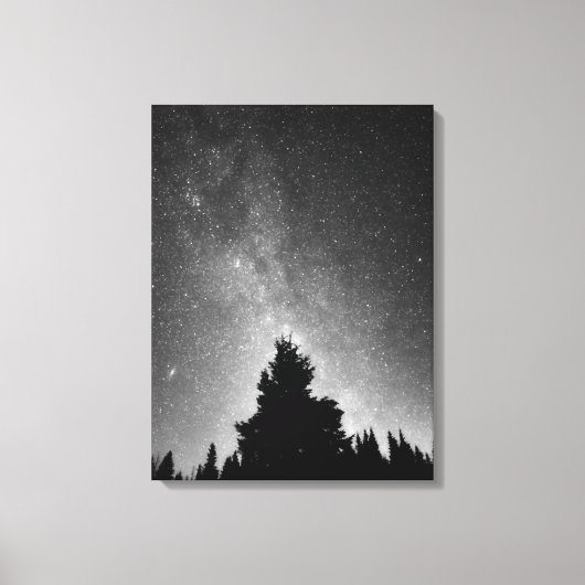 Night Sky Canvas Afdruk (Voorkant)