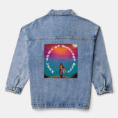 Night Sky Denim Jacket (Achterkant)