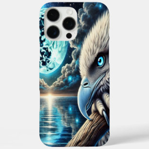 Night Sky Eagle onder hemelse oceaan gloed iPhone 16 Pro Max Hoesje