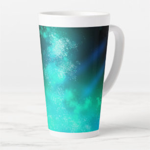 Night Sky Emerald Latte Mok