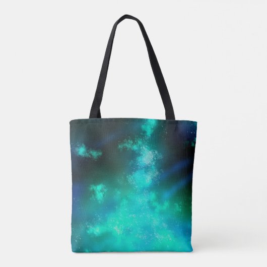 Night Sky Emerald Tas (Achterkant)