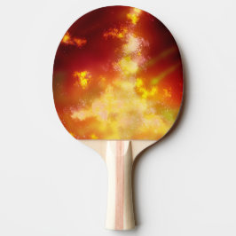 Night Sky Flame Ping Pong Paddle Tafeltennisbatje