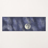 Night sky foll moon yogamat (Voorkant (horizontaal))