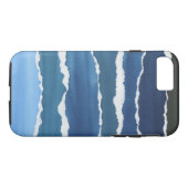Night sky gouache collage unieke illustratie Case-Mate iPhone case (Achterkant (Horizontaal))