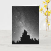 Night Sky Kaart (Gele Bloem)