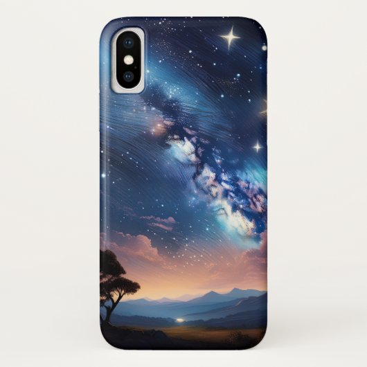 Night Sky Melkweg telefoonhoesje Case-Mate iPhone Case (Achterkant)