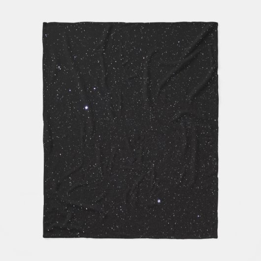 Night Sky met sterren Fleece Deken (Voorkant)