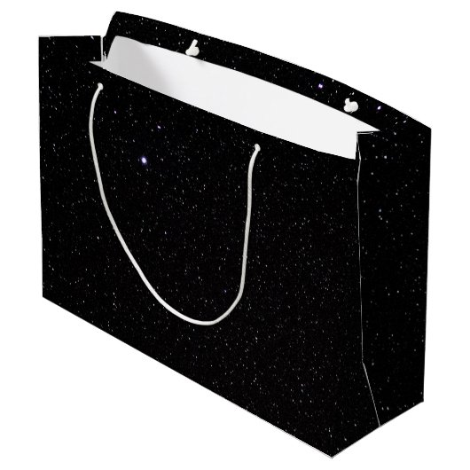Night Sky met sterren Groot Cadeauzakje (Achterkant Gekanteld)
