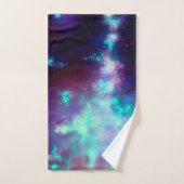 Night Sky Neon Lights Towel Bad Handdoek (Handdoek)