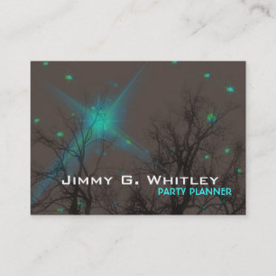 Night Sky - Party planner Card Visitekaartje