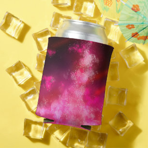 Night Sky Pink Flare-koeler Blikjeskoeler