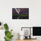 Night Sky Poster (Thuiskantoor)