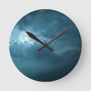Night Sky Ronde Klok