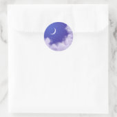 Night Sky Ronde Sticker (Tas)