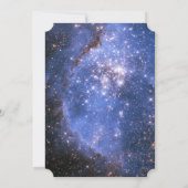 Night Sky/Space Theme Birthday Party Uitnodiging (Achterkant)