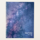 Night Sky Stars Persoonlijke Planner (Voorkant)