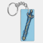 Night Sky Sword Sleutelhanger (Voorkant Links)