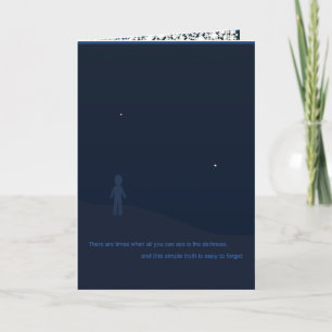 Night Sky-Wenskaart Kaart
