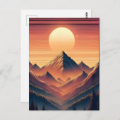 Night Song Briefkaart (Voorkant / Achterkant)