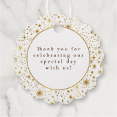 Night Stars Celestial Mystiek Dank u Bedankjes Labels (Achterkant)