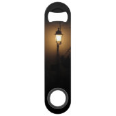 Night Street Lantaarn Roestvrij staal Bottle Opene Speed Flessenopener (Voorkant)