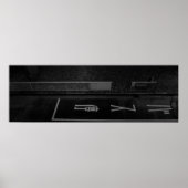 Night Street Scene in Tokio - Stedelijke fotografi Poster (Voorkant)