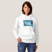Night Tropical Schilderachtig Hoodie (Voorkant volledig)