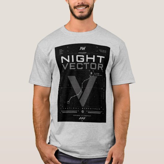 Night Vector T-Shirt (Devant)