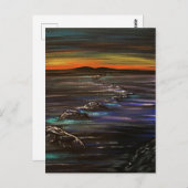 Night Walk Briefkaart (Voorkant / Achterkant)