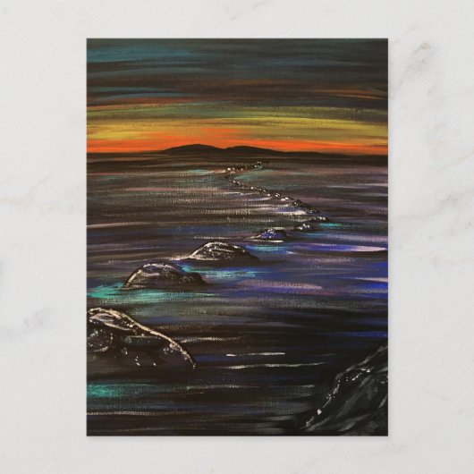 Night Walk Briefkaart (Voorkant)