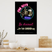 Night Warden - Het Poster Dive (Design #2) (Keuken)