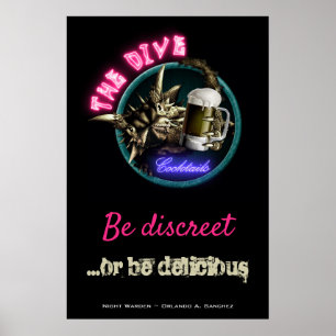 Night Warden - Het Poster Dive (Design #2)